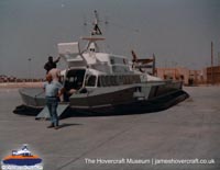 SRN6 passenger hovercraft
